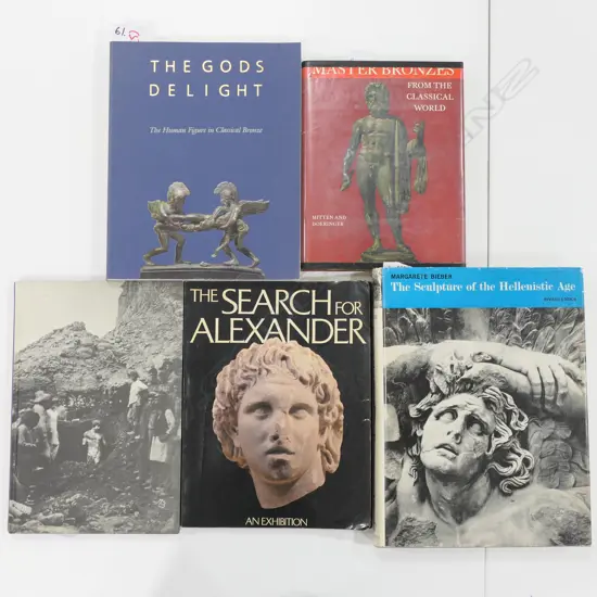 FIVE PUBLICATIONS: GREEK ANTIQUITIES
